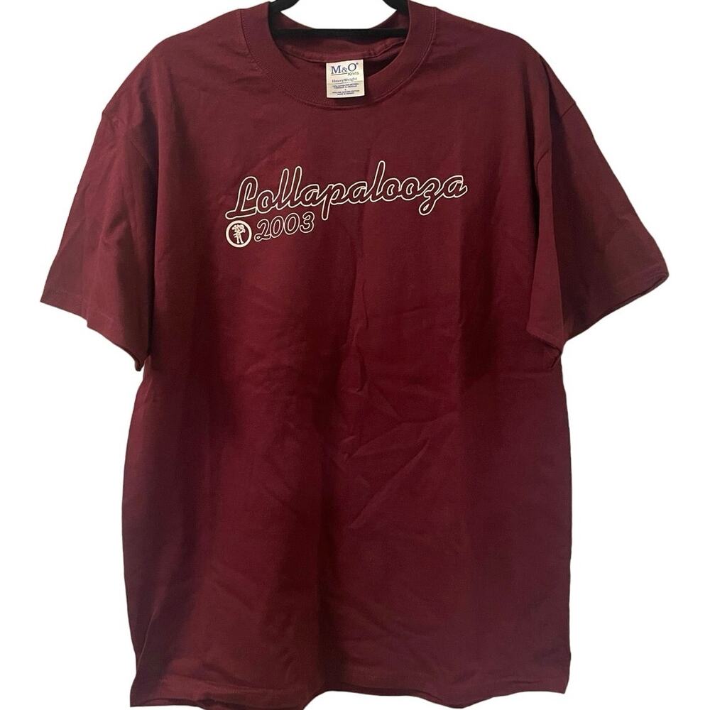 Vintage Y2K Lollapalooza 2003 Jane’s Addiction, Incubus, and More Shirt Adult L